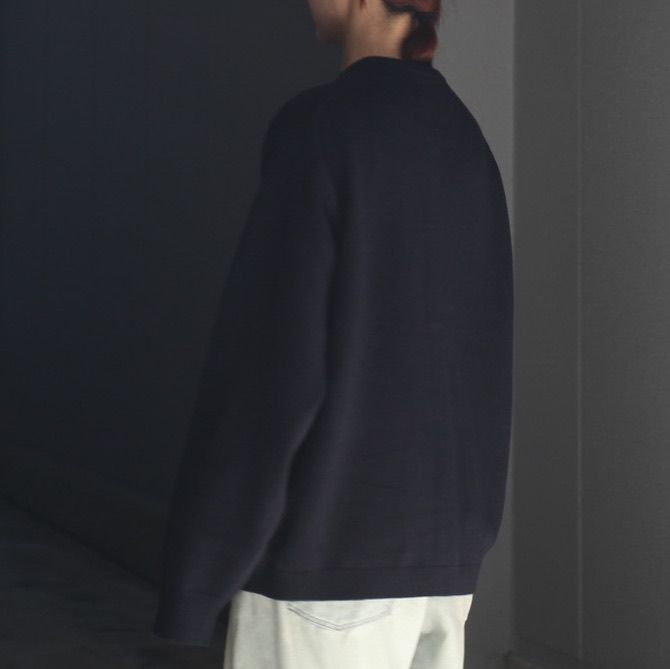 【残りわずか】Extra Fine Wool Knit Crew Neck Cardigan