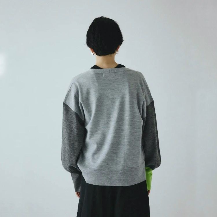 【残り一点】Bicolor Knit Cardigan