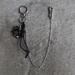 【残り一点】Black Liliy Wallet Chain