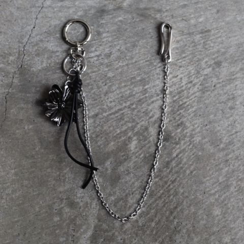 【残り一点】Black Liliy Wallet Chain