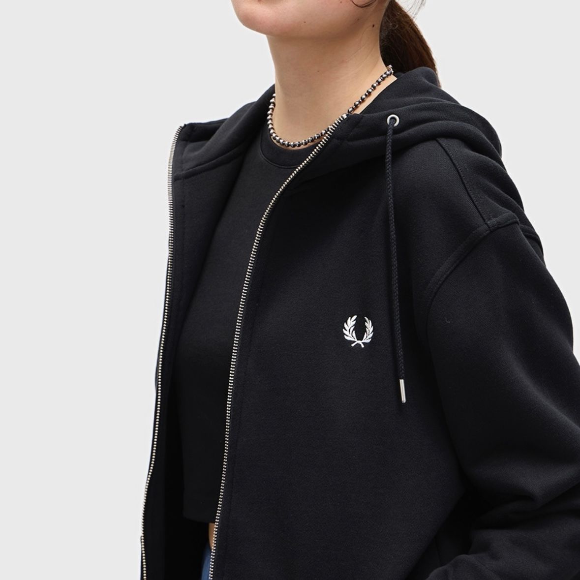 【残り一点】Hooded Zip Through Sweatshirt