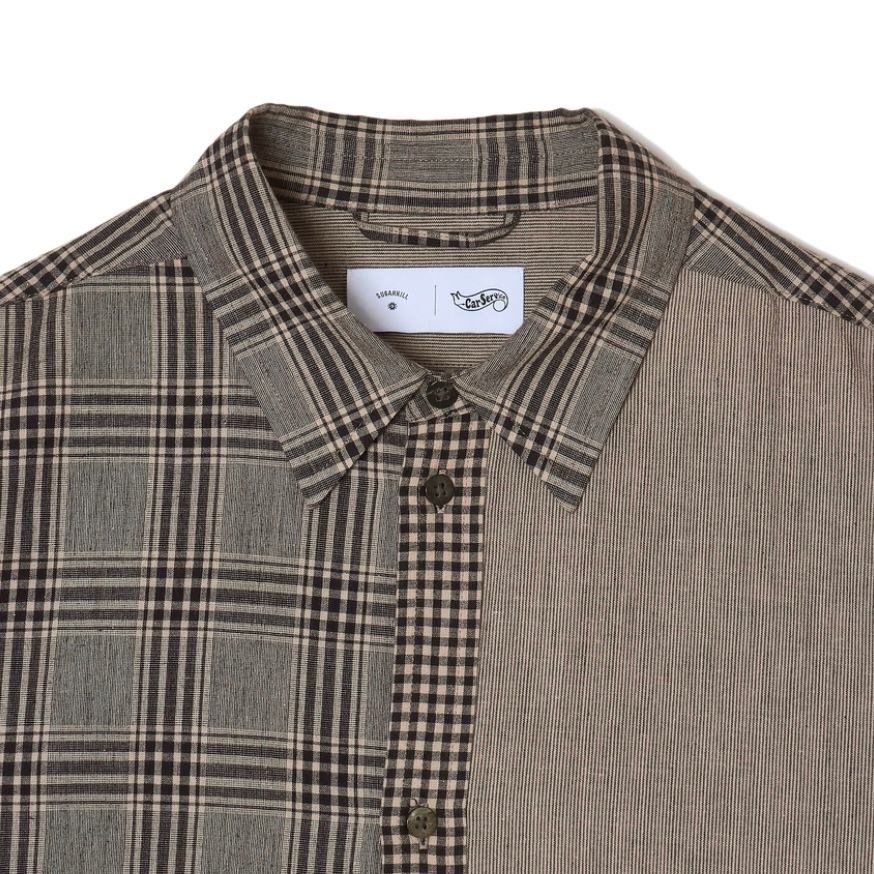 【残り一点】"CS" Linen Big Shirt Crazy Pattern