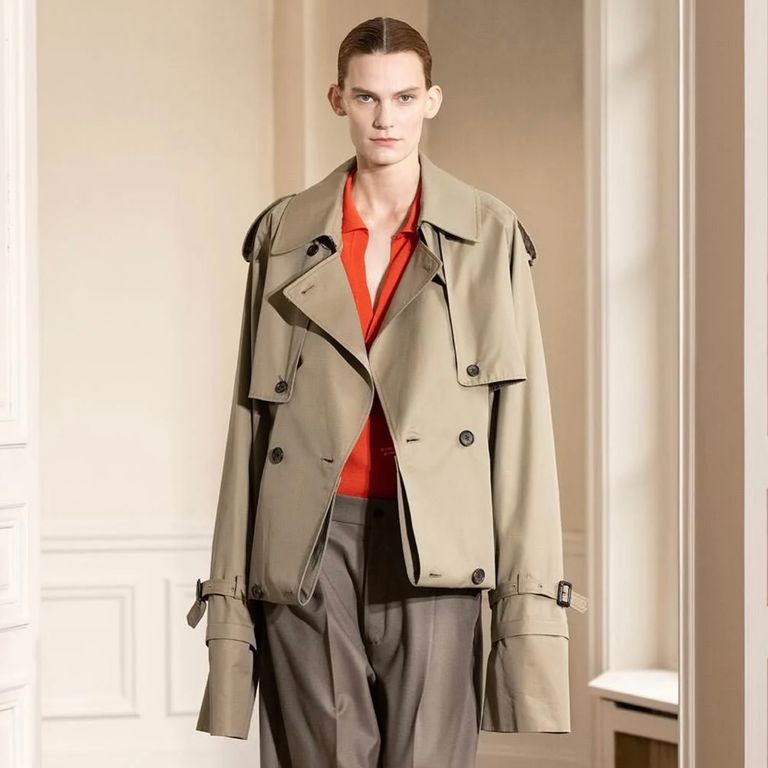 ssstein - 【残りわずか】Layered Short Trench Coat | ACRMTSM ONLINE 