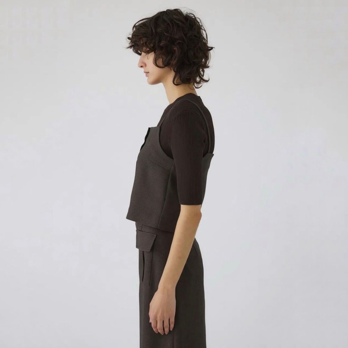 【残り一点】Tweed Cami Tops