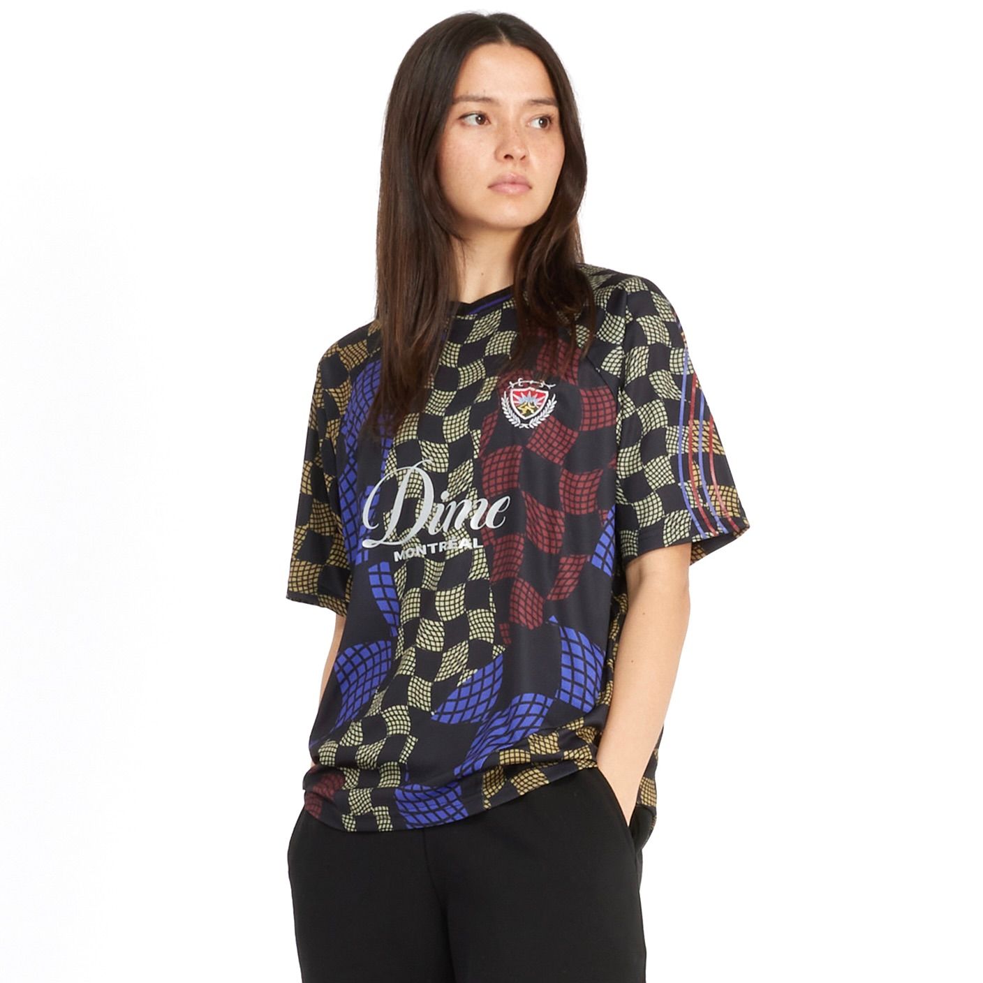 DIME グレー Checkered Home ジャージー Dime Checkered Home Jersey | Tシャツ - HORRIBLE'S PROJECT
