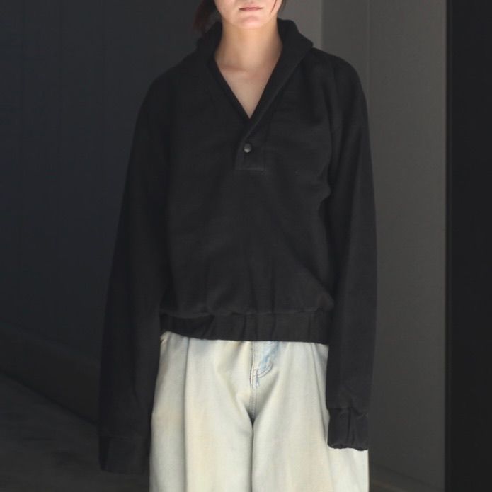 【残り一点】Shawl Collar Cotton Fleece Jacket