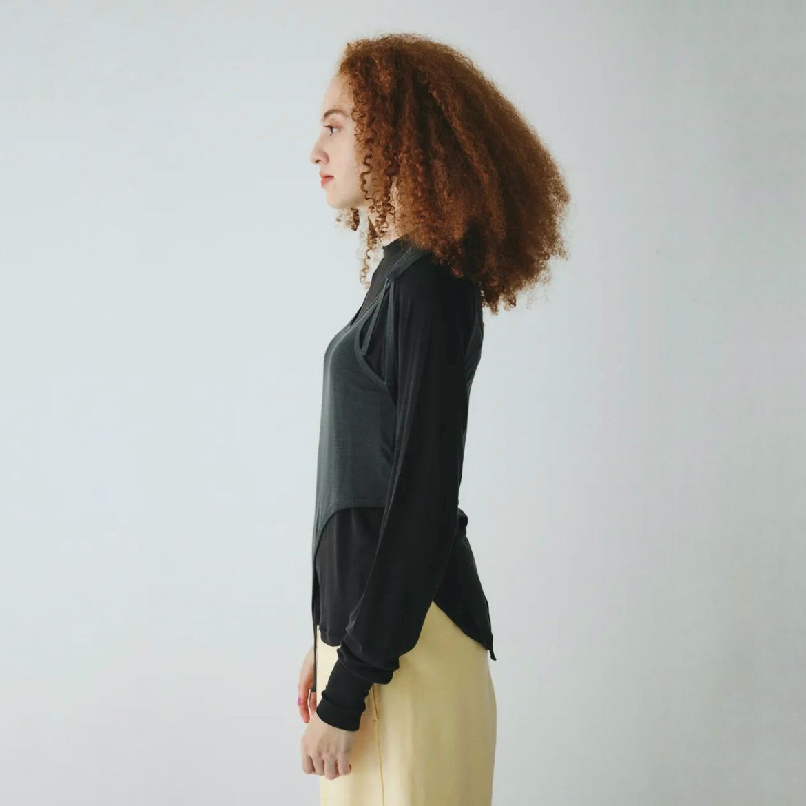 【残り一点】Sheer Layered Cut Tops