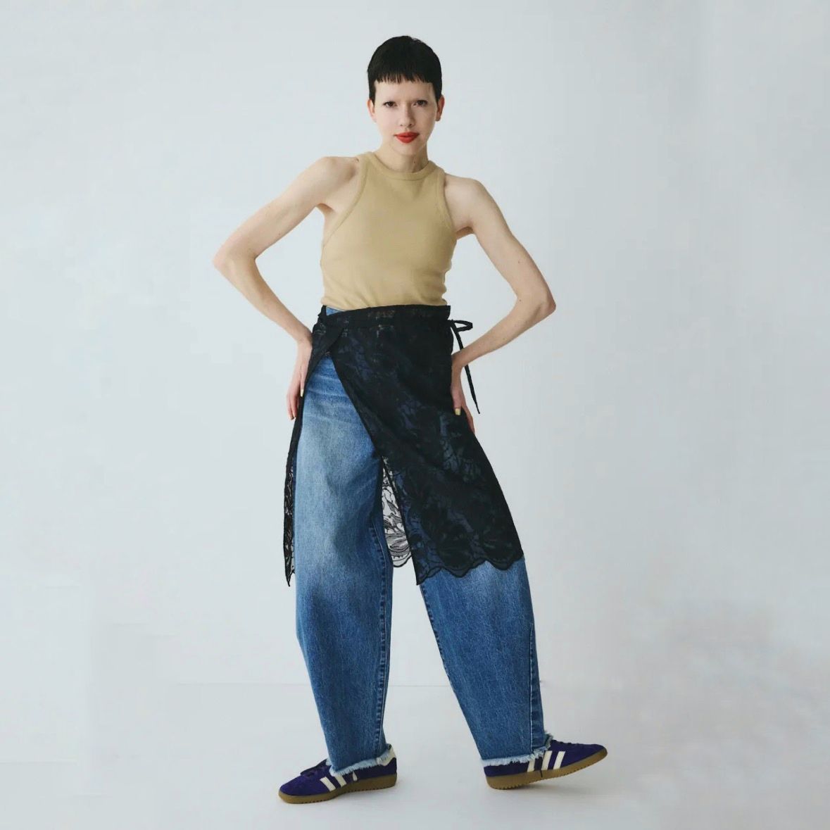 【残り一点】Lace Wrap Skirt