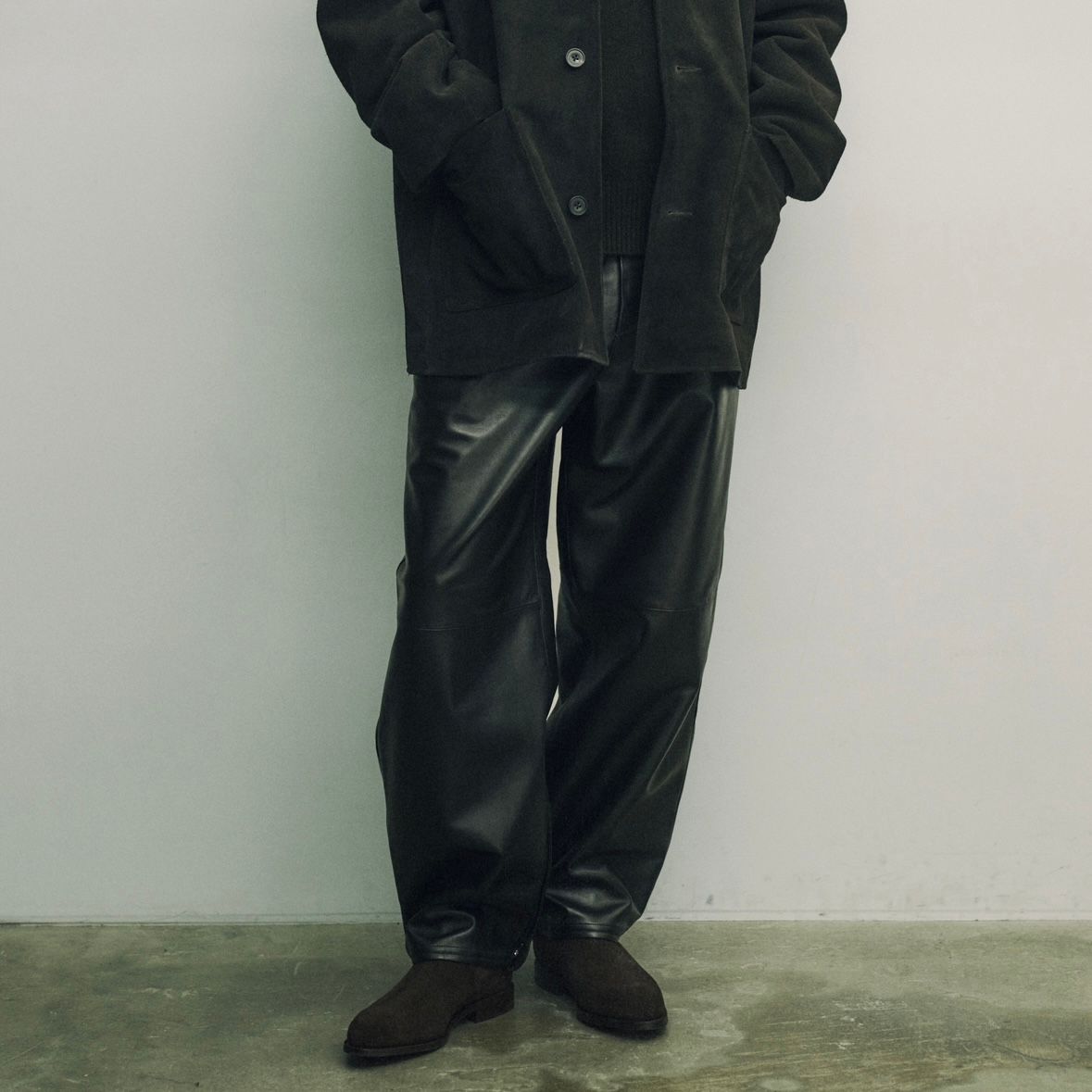 【残り一点】Sheep Leather Easy Trousers