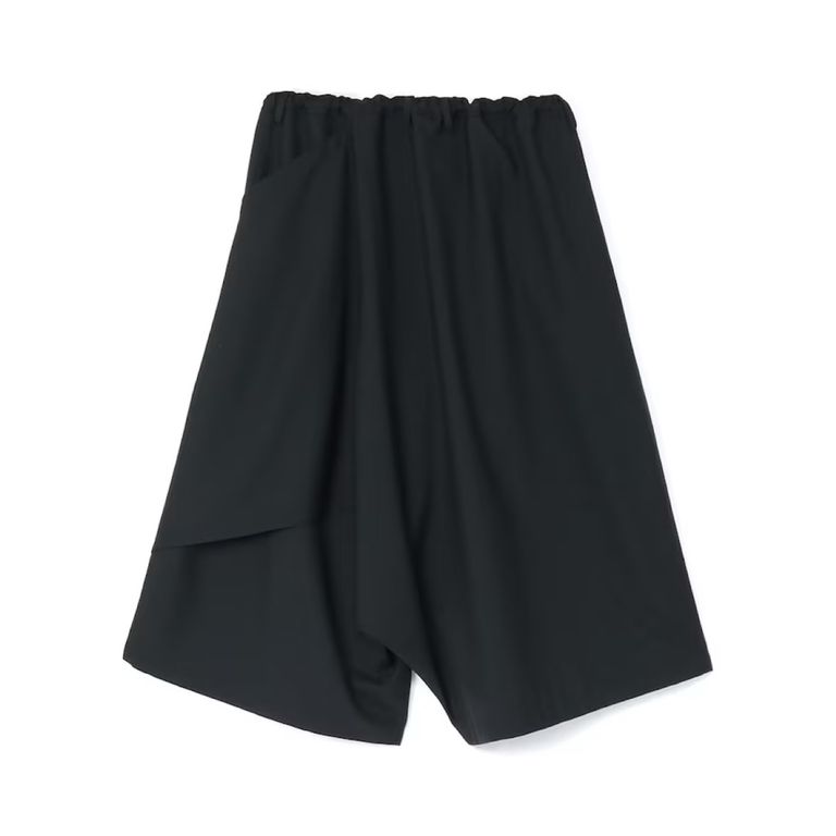 Ground Y ったらしい グラウンドワイ ぐるぐるプリーツパンツ ウール 