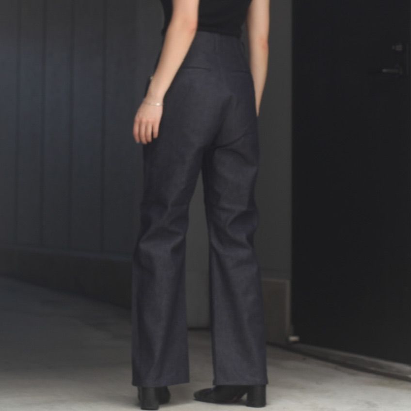 【残り一点】Square Zip Denim