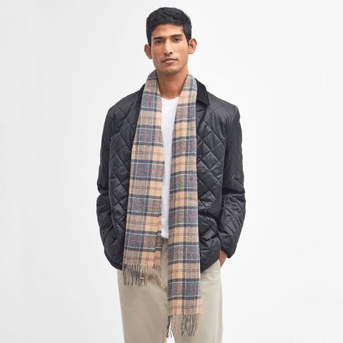 【残り一点】Tartan Lambswool Scarf