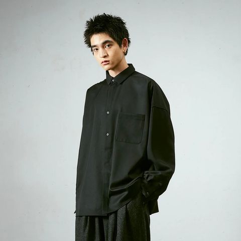 【残り一点】よそいきワイドBOXシャツ