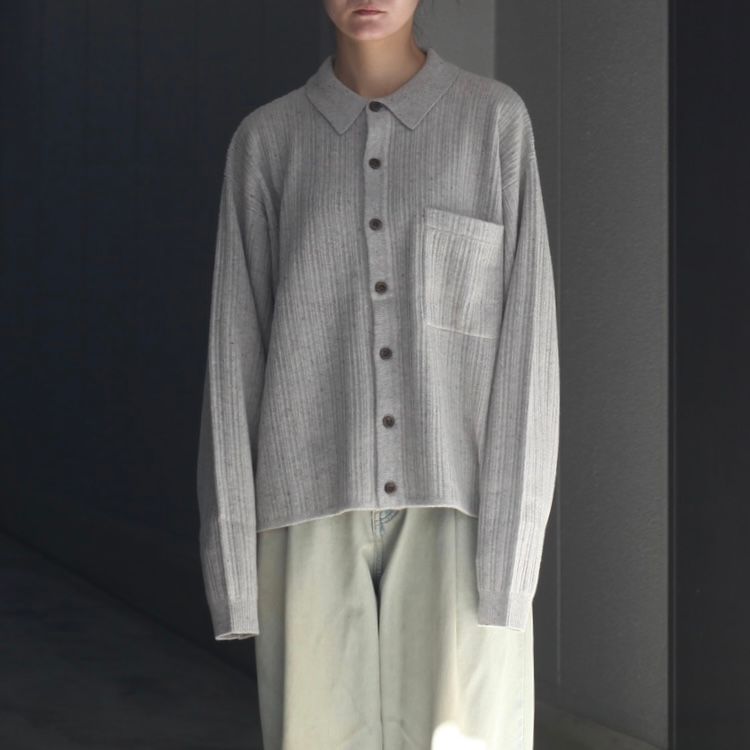 【残り一点】Nep Knit Shirt