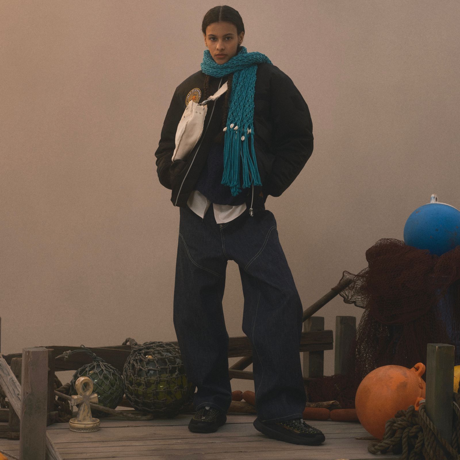 【残り一点】Newcommune Baggy Denim Rigid