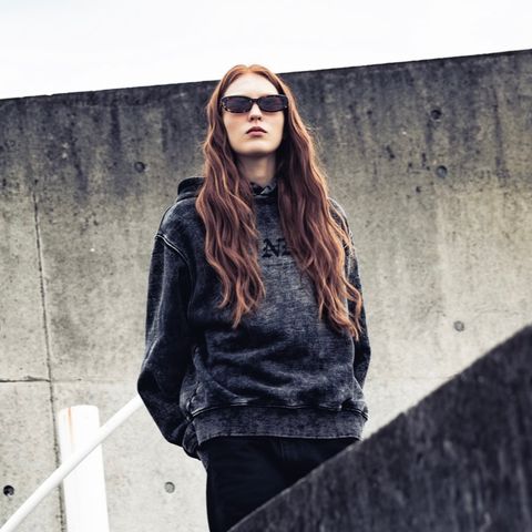 【残りわずか】Faded Bleach Hoodie
