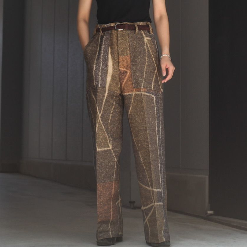 YOKE - 【残り一点】Jacquard Baker Pants | ACRMTSM ONLINE STORE