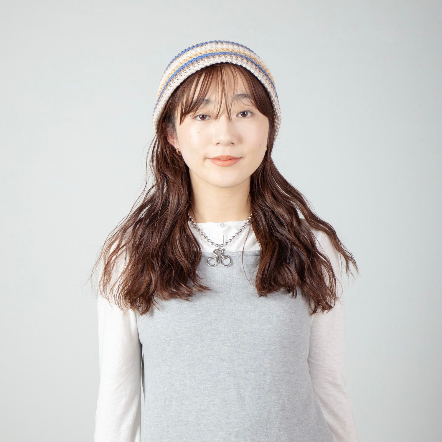【残り一点】Multi Border Knit Hat
