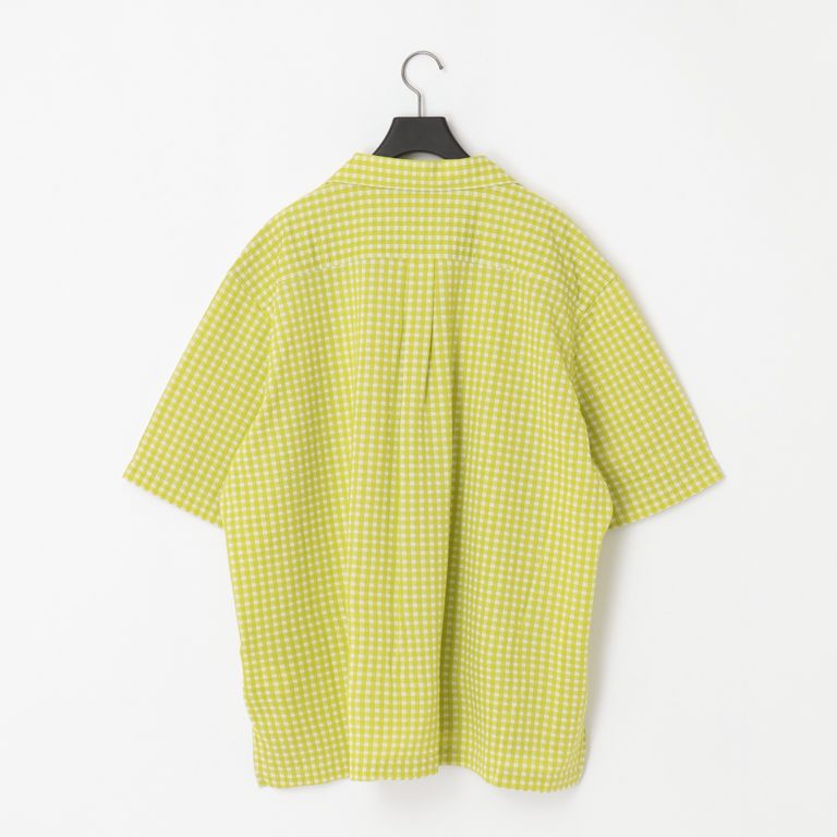 【残り一点】36G Wool Check Ether SS Shirt