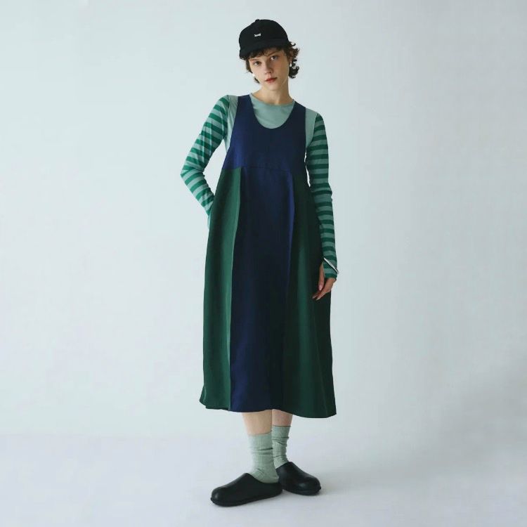 【残り一点】Cocoon Switching Dress