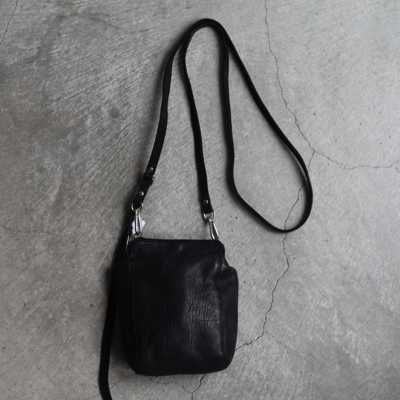 【残り一点】Cross Body Bag(SOFT HORSE LEATHER)
