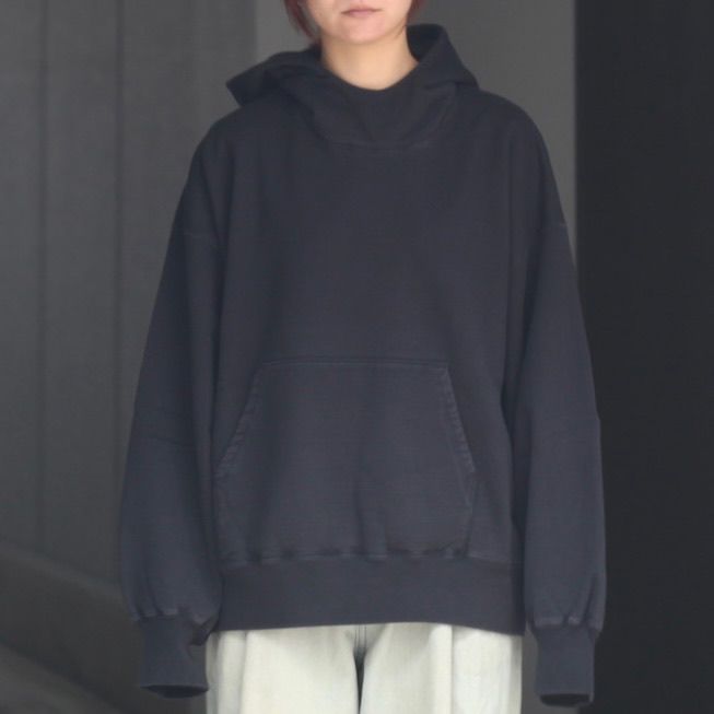 【残り一点】Untwisted Yarn Fade Sweat Hood LS