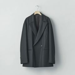 【残りわずか】Wool Flannel Oversized Peak Lapel Jacket