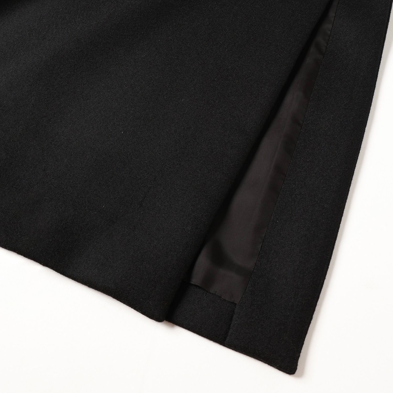 【残り一点】Wool Melton Tie Locken Long Chester Coat