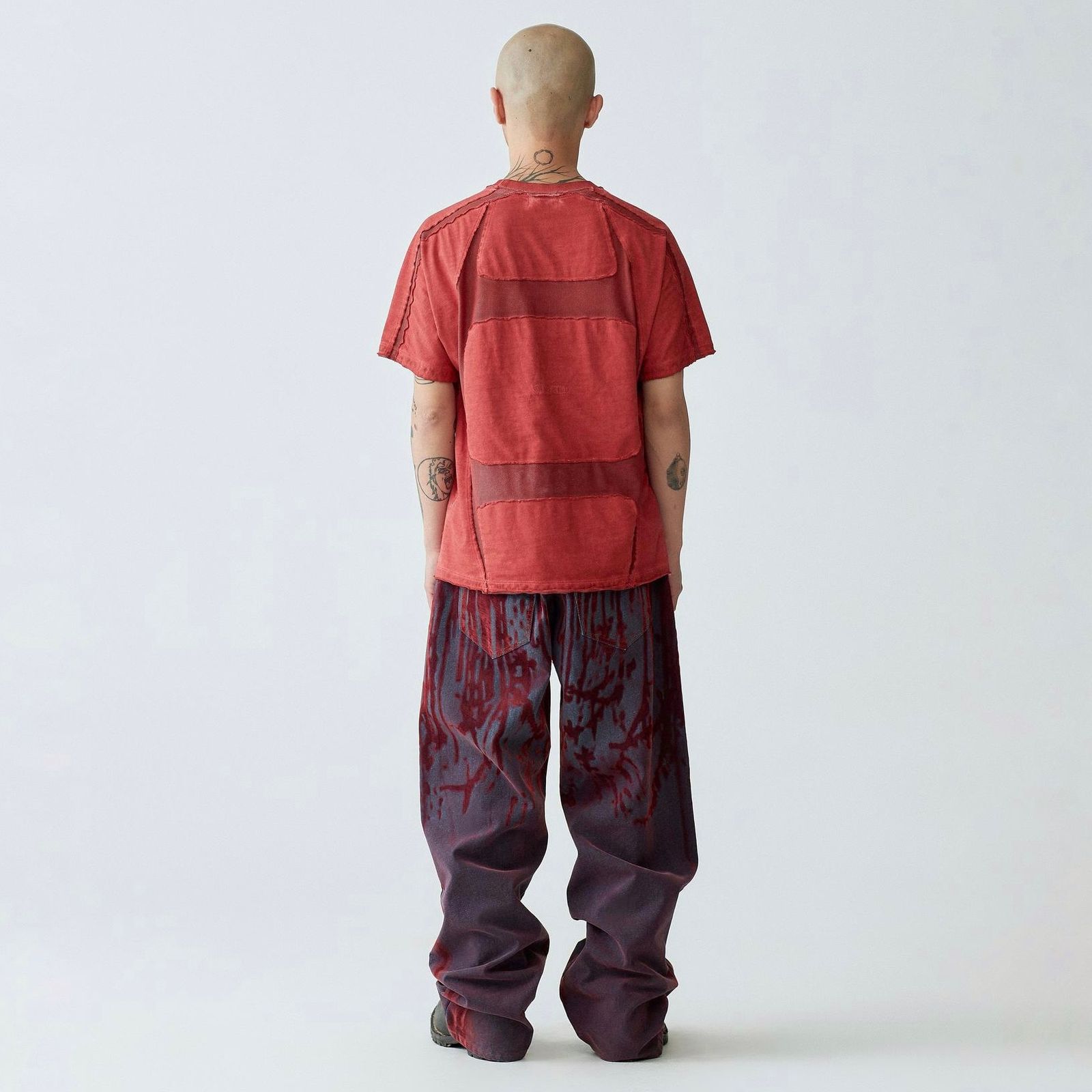 【残り一点】Blood Lazered Denim Pants