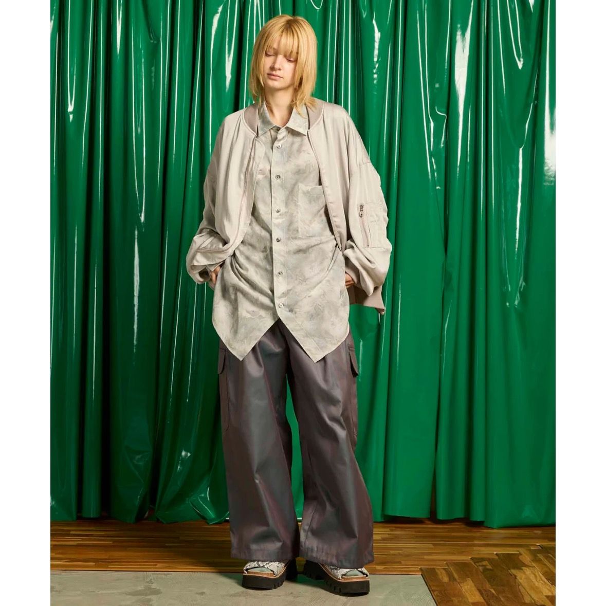 【残り一点】120/2/2 Suvin Cotton Cargo Pants