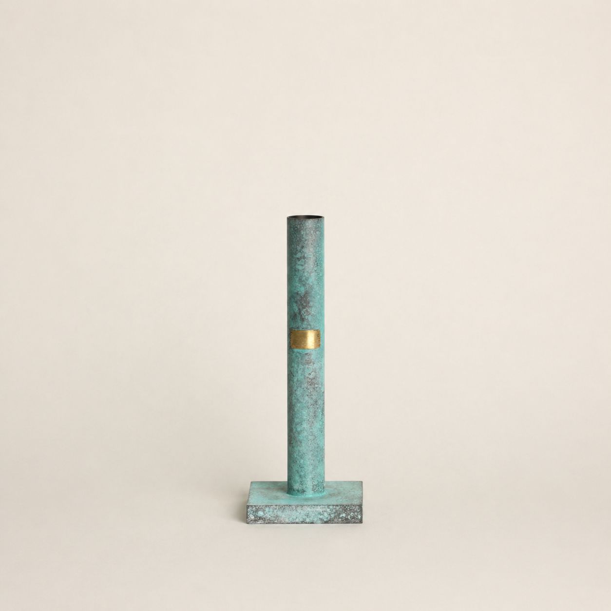 【お取り寄せ注文可能】Brass Cylinder Flower Vase