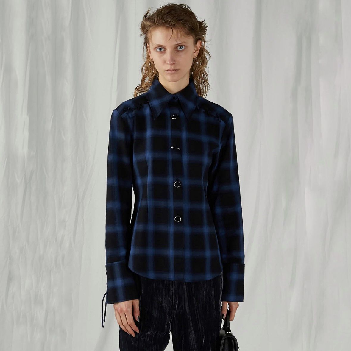 PRANK PROJECT - 【残り一点】Multi Check Body Pierce Shirt