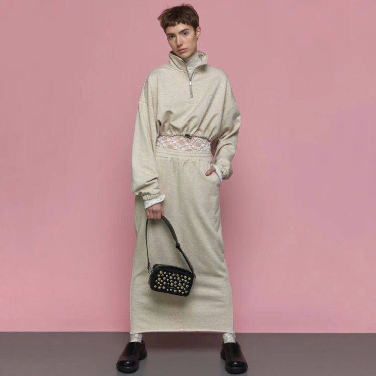 【残り一点】Lace Turtle Top