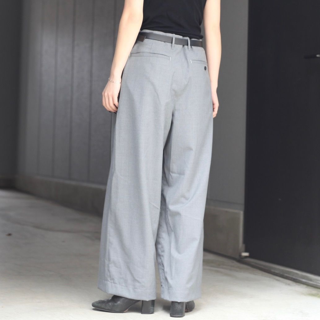 【残り一点】ウォッシャブルツイルスラックス