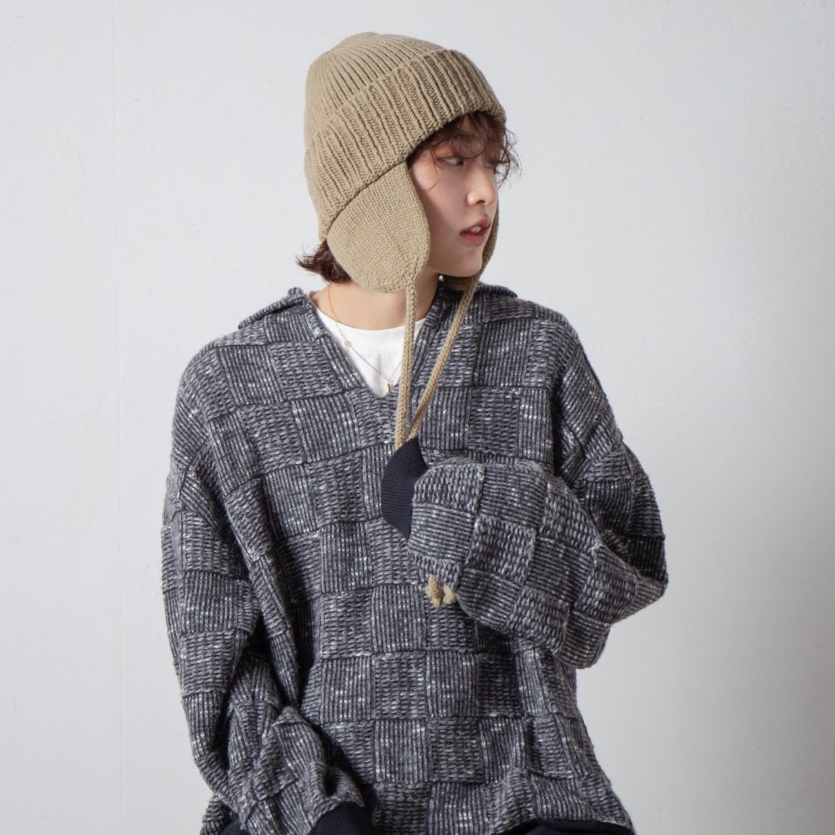 【残り一点】Ear Knit Watch
