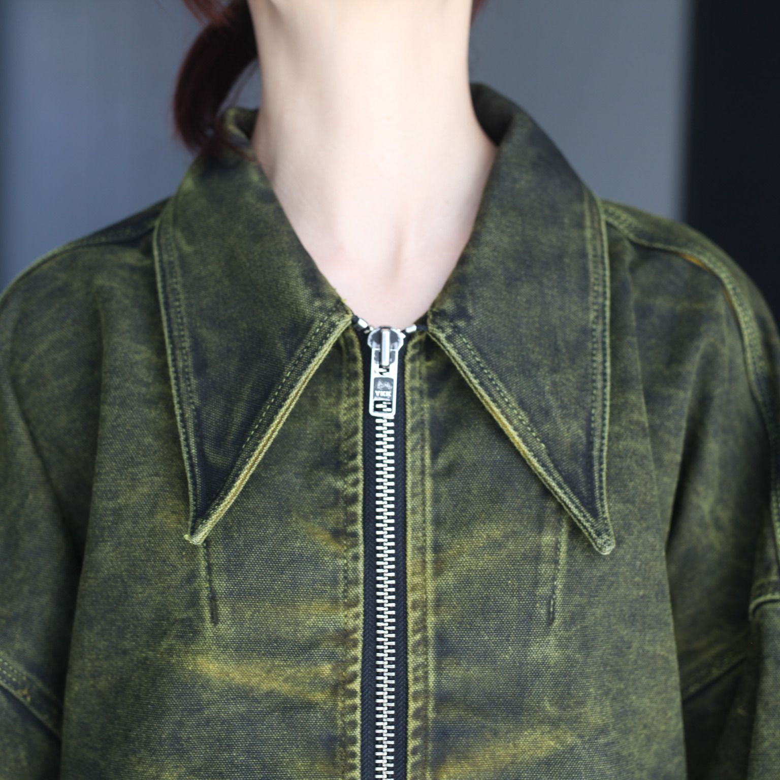 【残り一点】Black Stained Duck Jacket