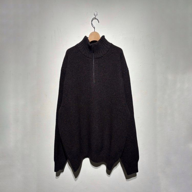【残り一点】Wool Kanoko Half Zip P/O