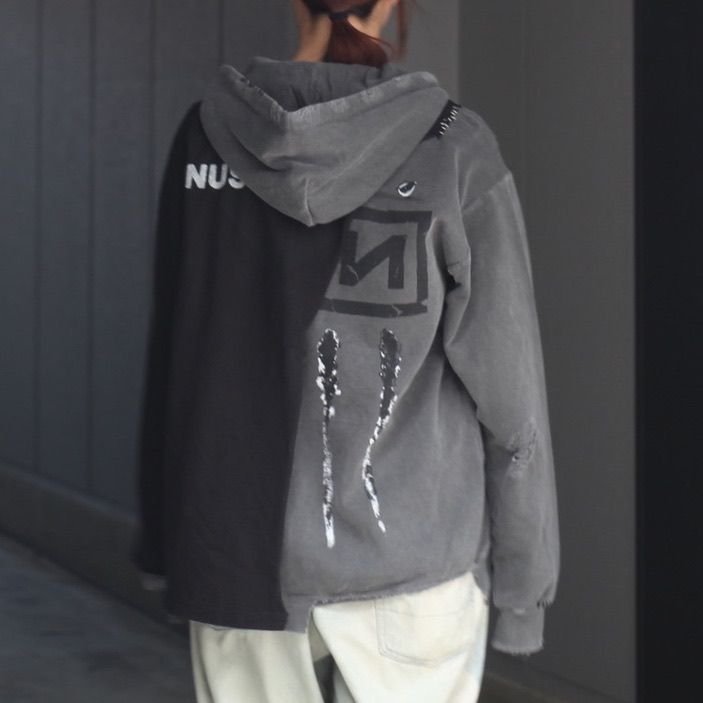 【残りわずか】Bootleg Layered Hoodie(SHINE)