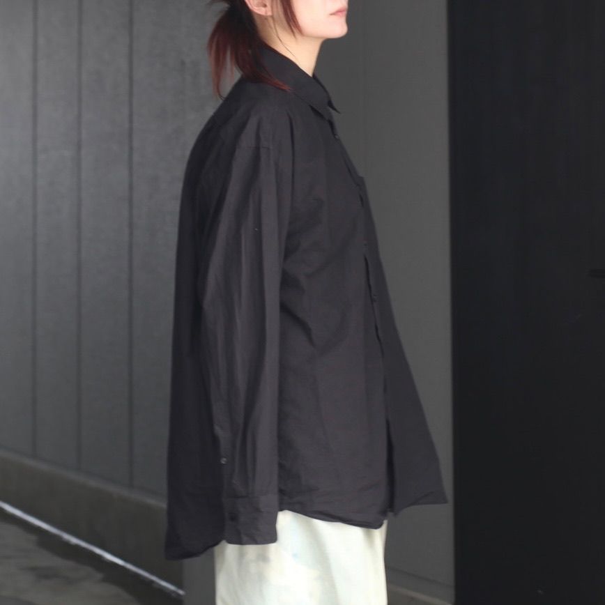 【残り一点】Regular Collar Shirt(MAX HIGH COUNT TYPEWRITER)