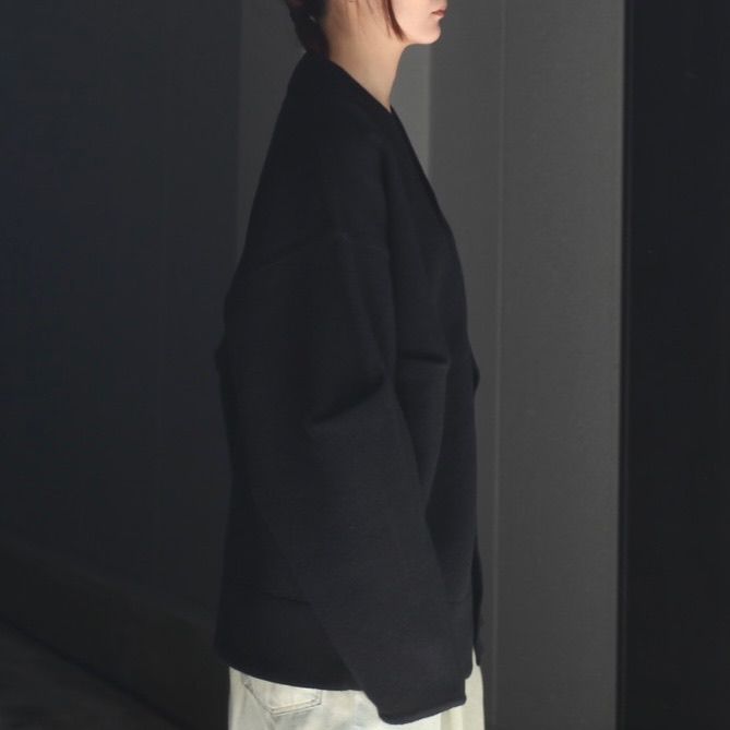 【残りわずか】Extra Fine Wool Knit Tucked Cardigan
