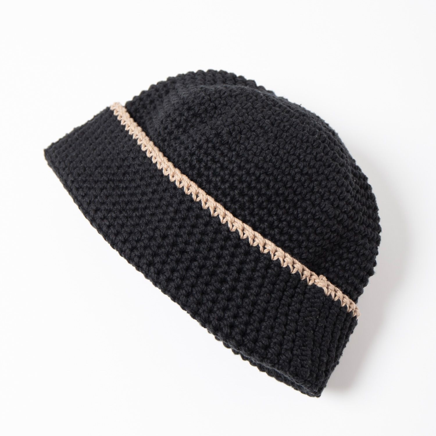 【残り一点】Hand Knit Crusher Cap