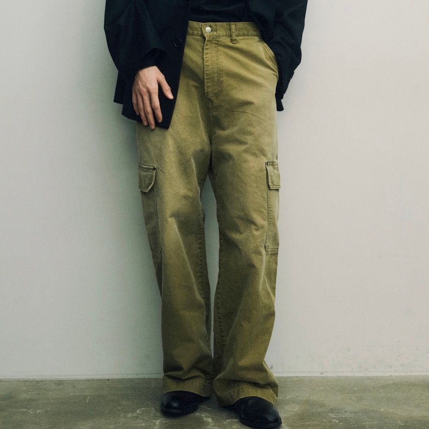 【残りわずか】Sulfur Dyed Whip Cord Vintage Trousers