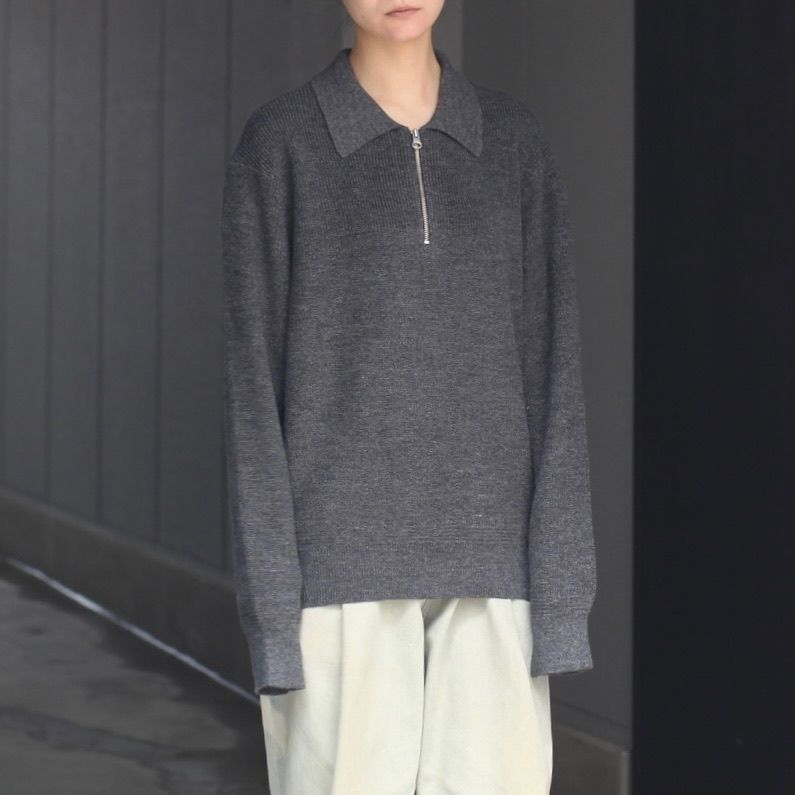 【残り一点】Aze Half Zip-up P/O