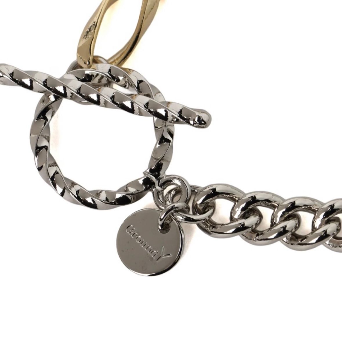 【残り一点】ダブルチェーンブレスレット(GOLD)