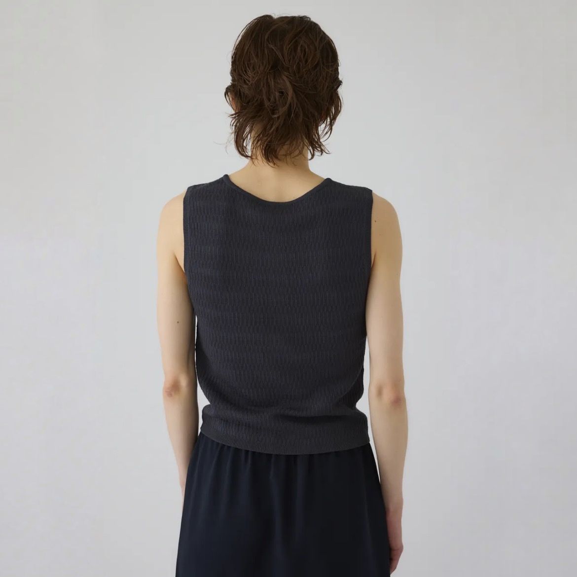 【残り一点】Round Neck Hook Tank