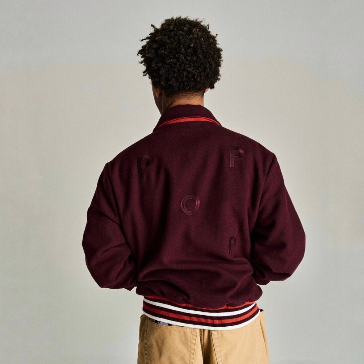ジャケット・アウター MISSION DISTRICT CANVASFIELDSMITH JACKET Pop Trading Company - 【残り一点】Varsity Jacket | ACRMTSM