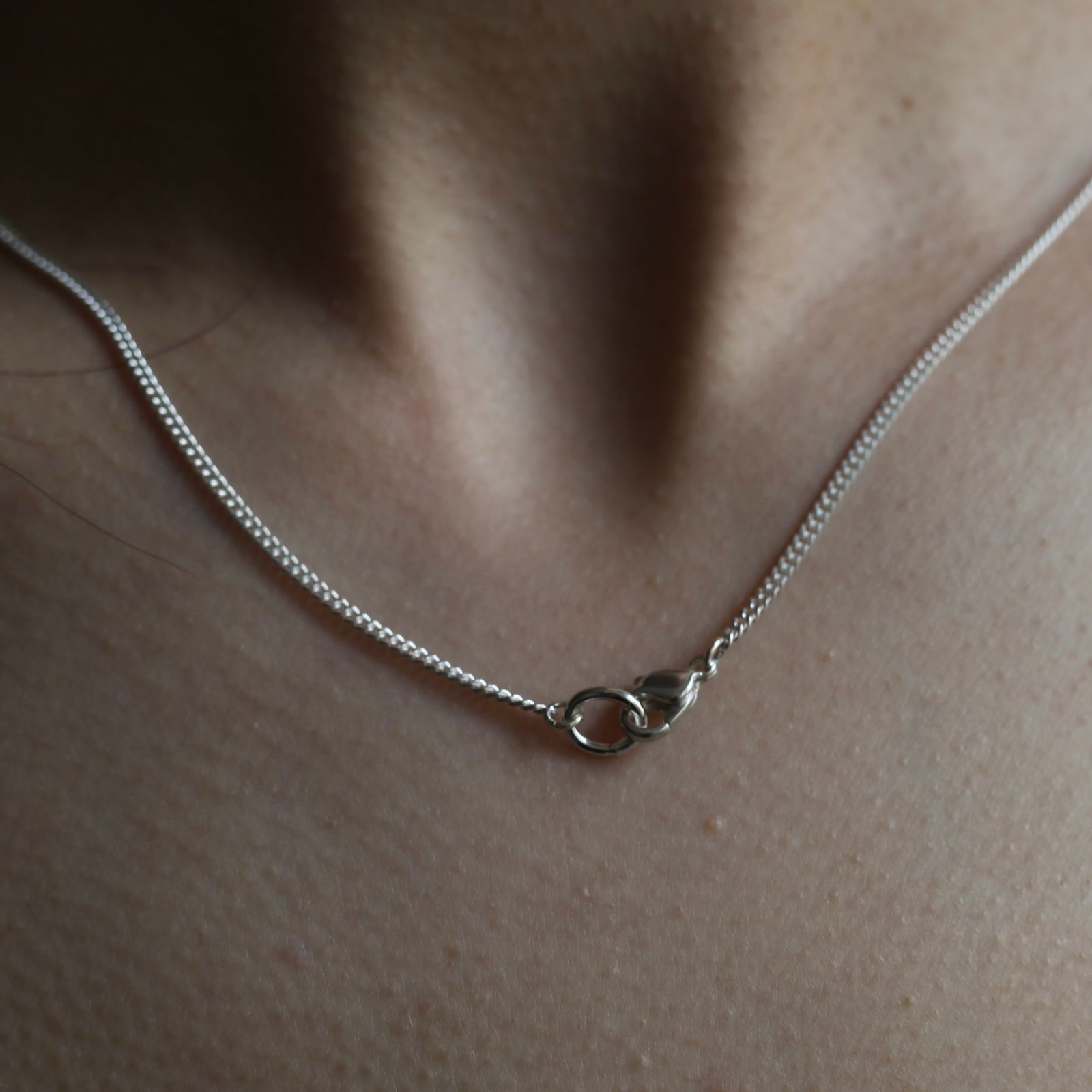 【残り一点】CAL NT Logo Silver Necklace