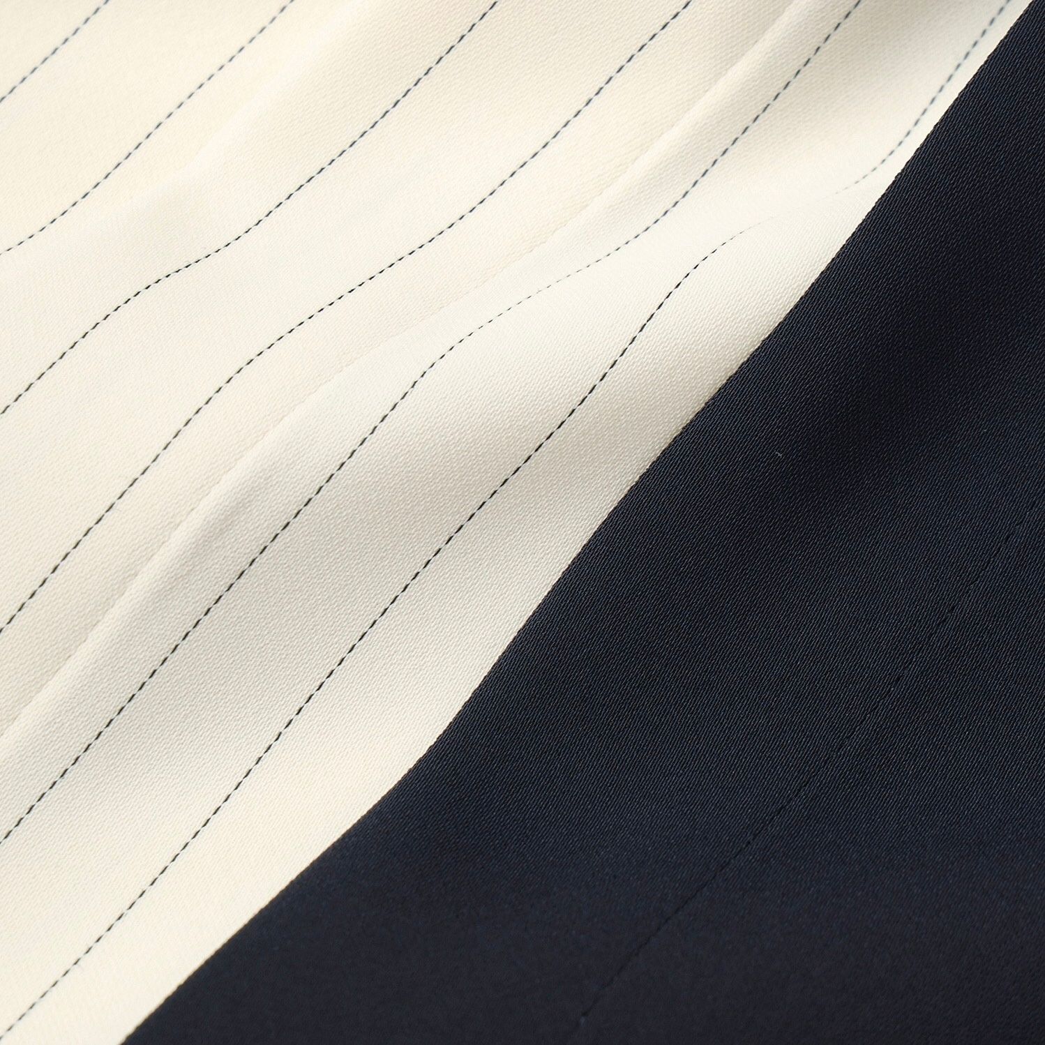 【残り一点】Double Cloth Layered Bi-Color Short Sleeve Shirt