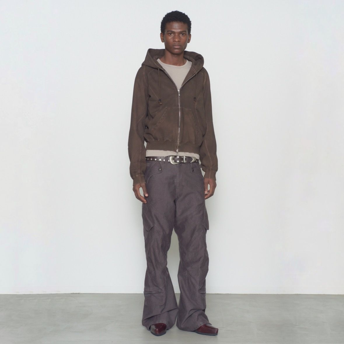 【残りわずか】Paneled Zip Up Hoodie