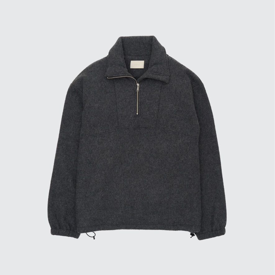 【残り一点】Wool Fleece Half Zip Pullover